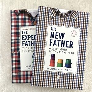 The New Father & The Expectant Father Book Set – Armin Brott Dad Pregnancy Guide